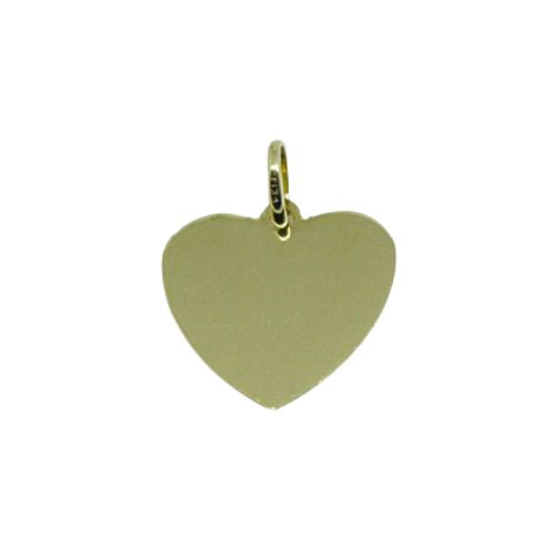 Colgante de oro 18k CORAZÓN LISO