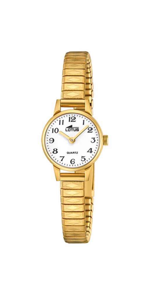Reloj Lotus L18964/1 VINTAGE CHAPADO con cadena elástica