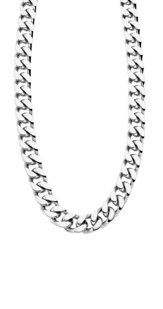 Collar Lotus Style LS1933-1/1 tipo barbado de 10mm de ancho y hasta 55cm de largo. Cierre de mosquetón.