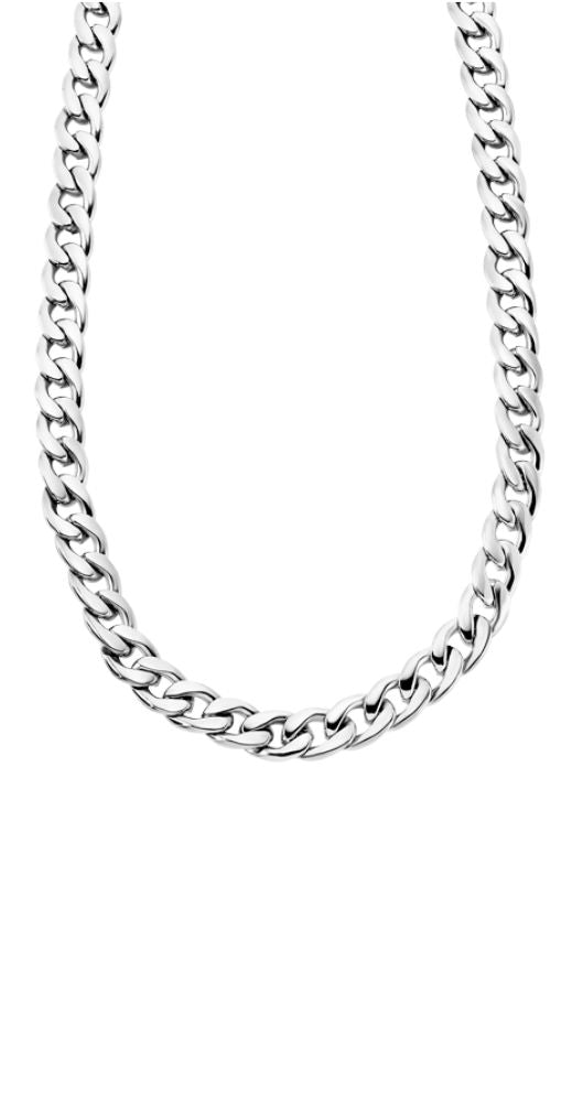 Collar Lotus Style LS1938-1/1 para hombre tipo barbada con cierre de mosquetón.