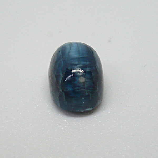Apatito azul ojo de gato cabujón oval