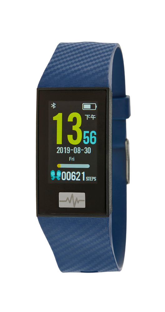 Pulsera de Actividad Marea B57004/2 para controlar la salud y el móvil desde la muñeca. Con fecha y hora, conteo de pasos, kilómetros, calorías consumidas, frecuencia cardíaca, presión arterial, monitorización del sueño, modo deporte, crono, alarma, aviso