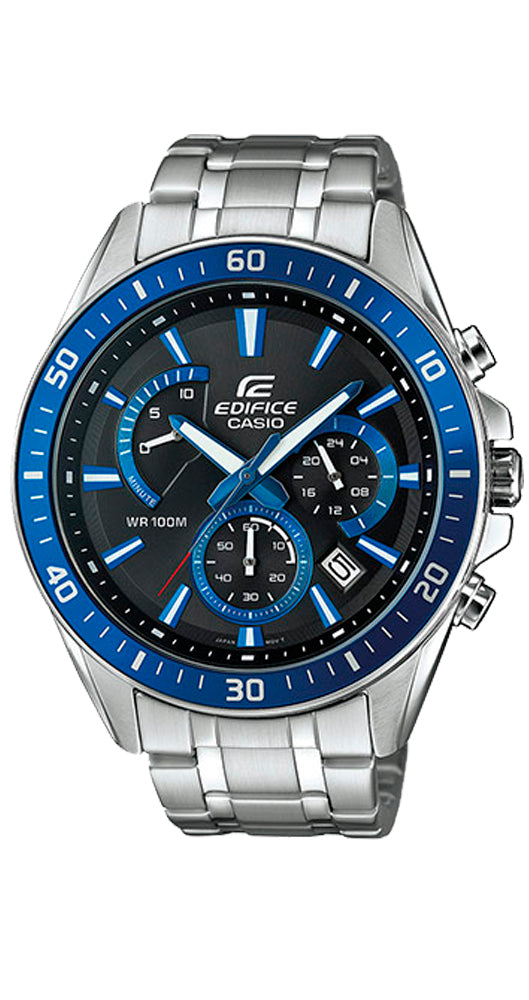 Reloj Edifice EFR-552D-1A2VUEF de acero inox, con crono, calendario y sumergible.