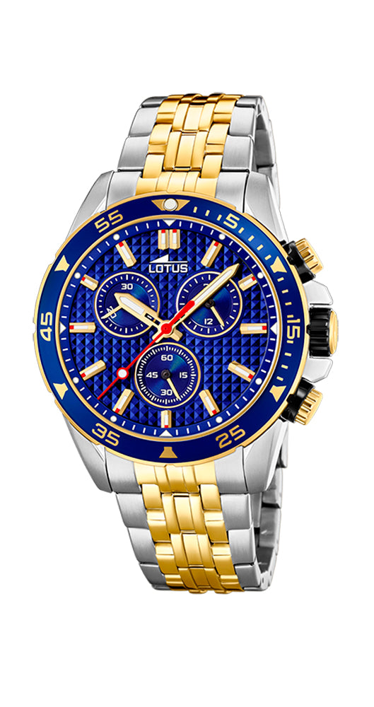 Reloj Lotus L18651/3 crono BICOLOR