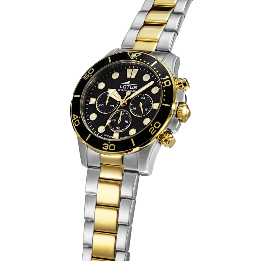 Reloj Lotus L18757/2 crono BICOLOR