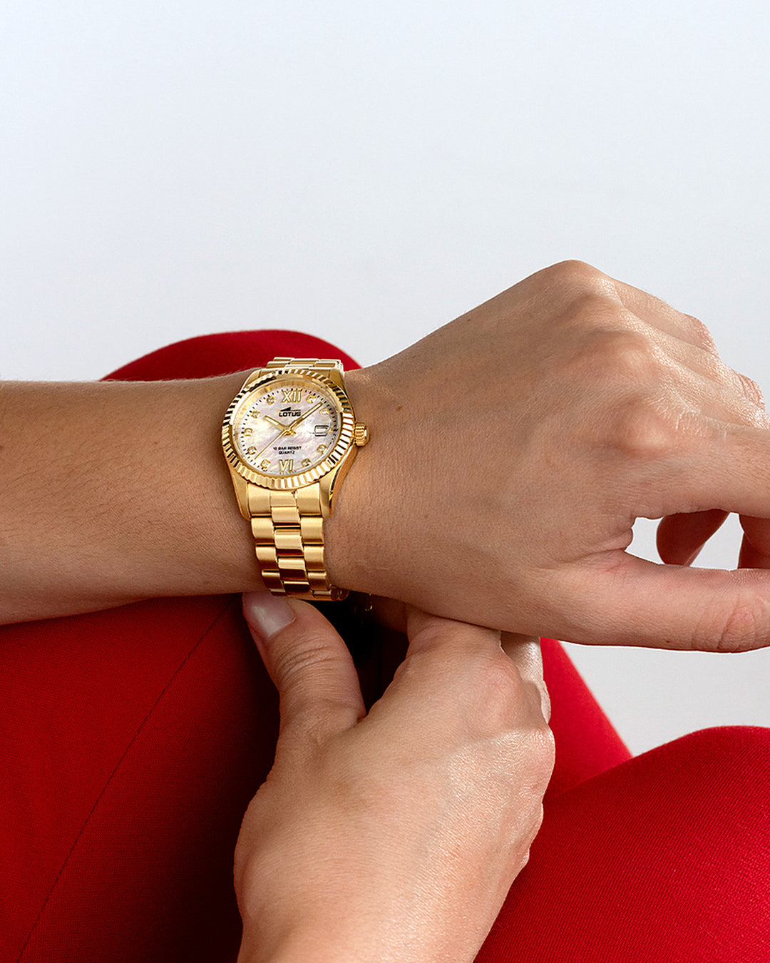 Reloj Lotus L18932/1 chapado