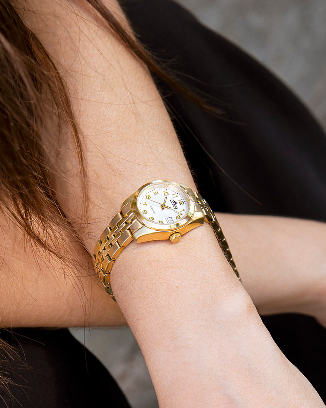 Reloj Lotus L18993/1 chapado