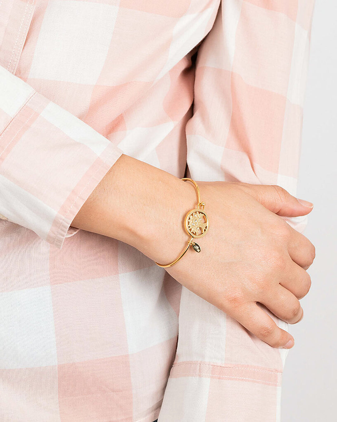 Pulsera Lotus Style LS2119-2/3 dorada árbol de la vida