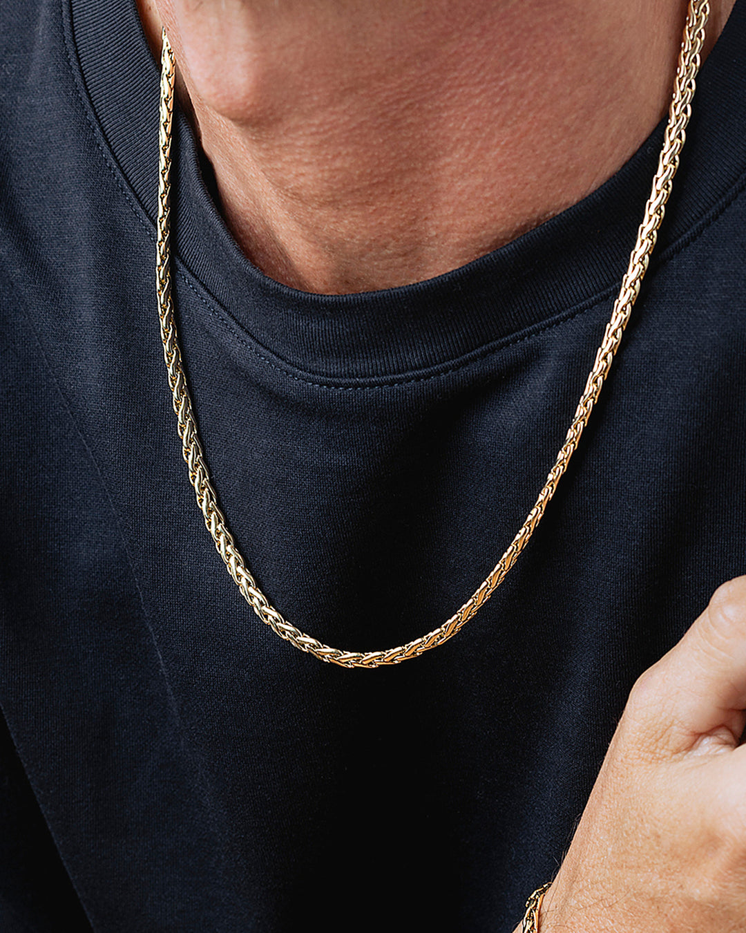 Collar Lotus Style LS2366-1/2 chapado