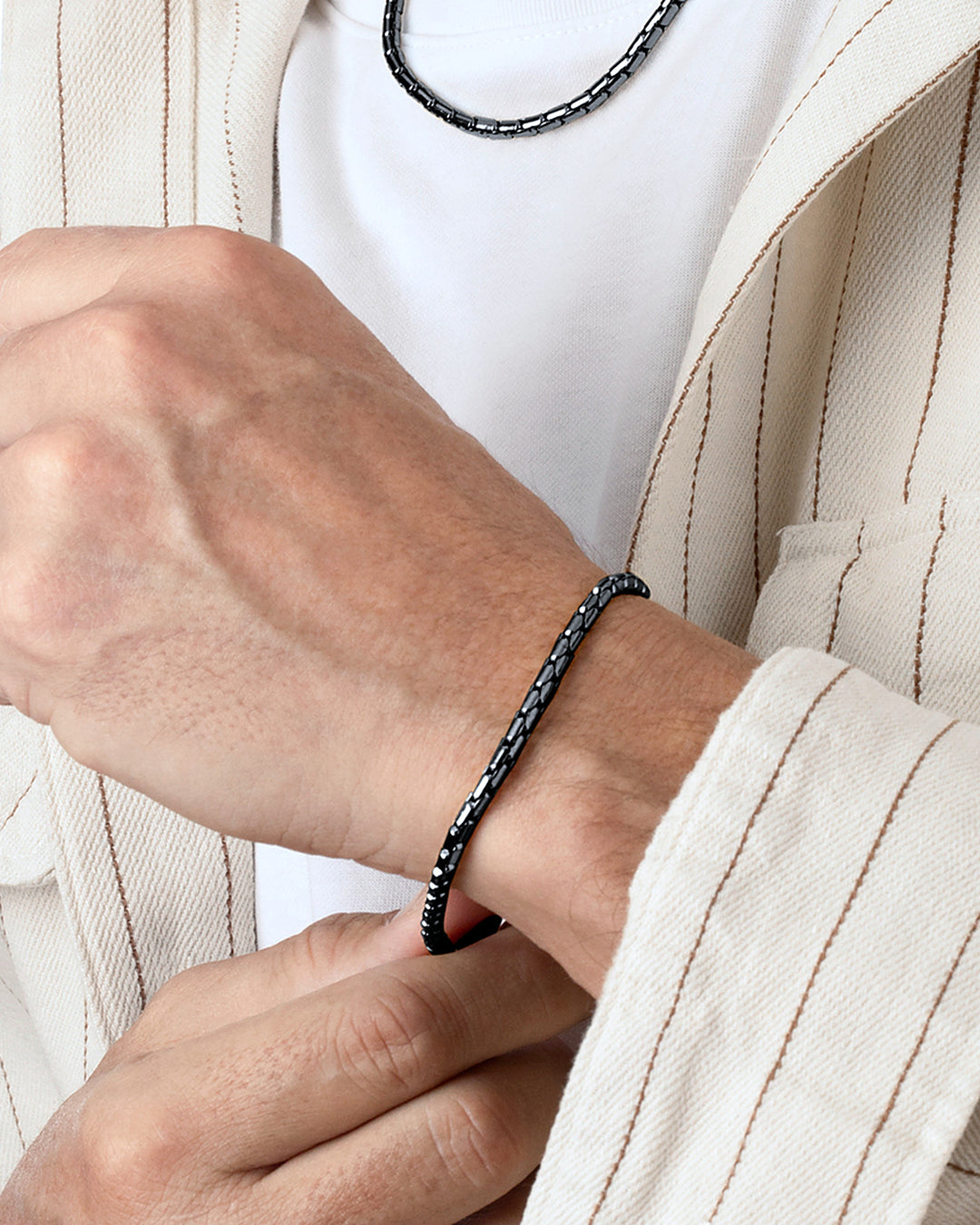 Pulsera Lotus Style LS2367-2/3 PVD negro