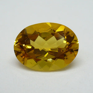 Berilo amarillo talla oval