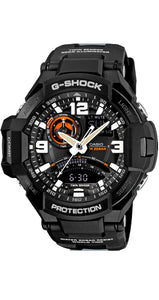 Reloj Casio G-SHOCK GA-1000-1AER GRAVITYMASTER a prueba de golpes, con termómetro y brújula, crono, alarma, cuenta atrás, hora mundial y sumergible 